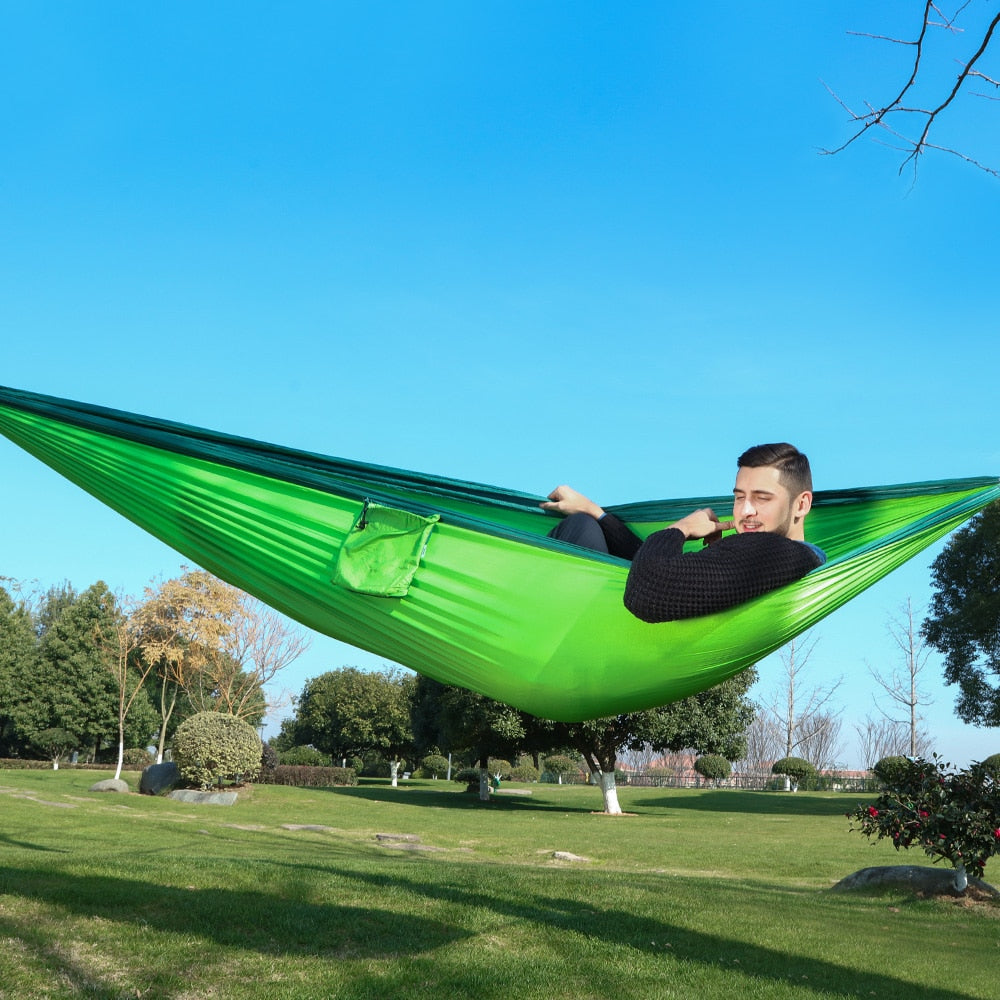 Ultra-Large 2-3 People Sleeping Parachute Hammock